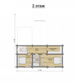 Дом из клееного бруса VZ-408